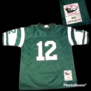 New York Jets Joe Namath Jersey Mitchell & Ness NFL Retro Throwback